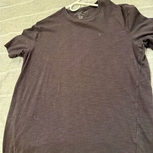 American Eagle Outfitters Charcoal Super Soft Tee